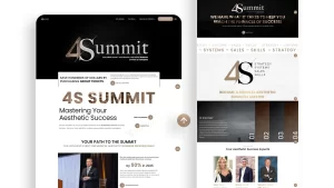 EX Studio Work 4S Summit Website