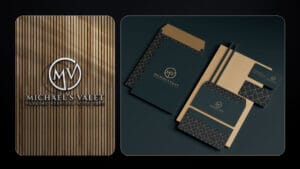EX Studio Work Michael Valet Branding