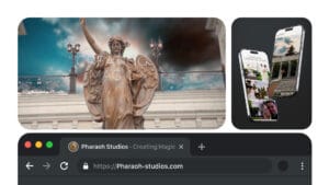 EX Studio Work Pharaoh Studios Website