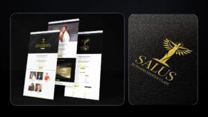 EX Studio Work Salus Business Masterclass Website
