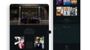 EX Studio Work Michael Valet Website