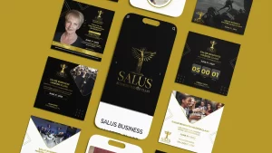 EX Studio Work Salus Business Masterclass Website